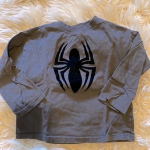 Zara Spider-Man long sleeve shirt 12-18m